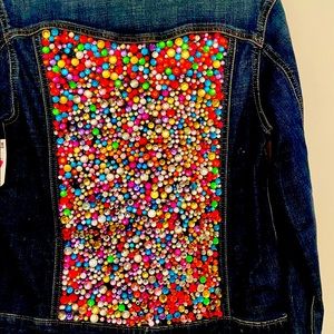 Bedazzled Blue Jean Jacket